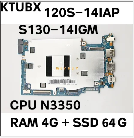 Lenovo Ideapad 120S-14IAP S130-14IGM Ʈ , CPU N3350 RAM 4GB, SSD 64GB, ׽Ʈ 100% ۵